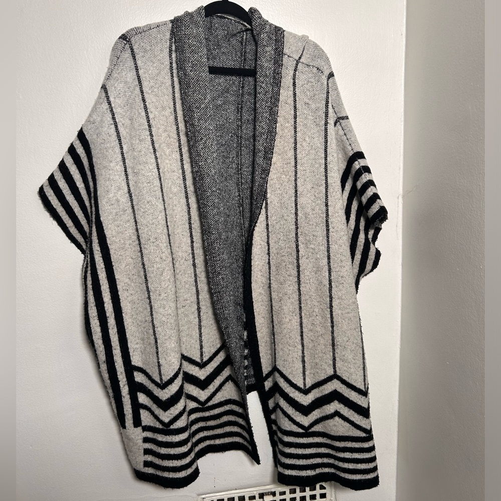 Long knit cardigan/kimono